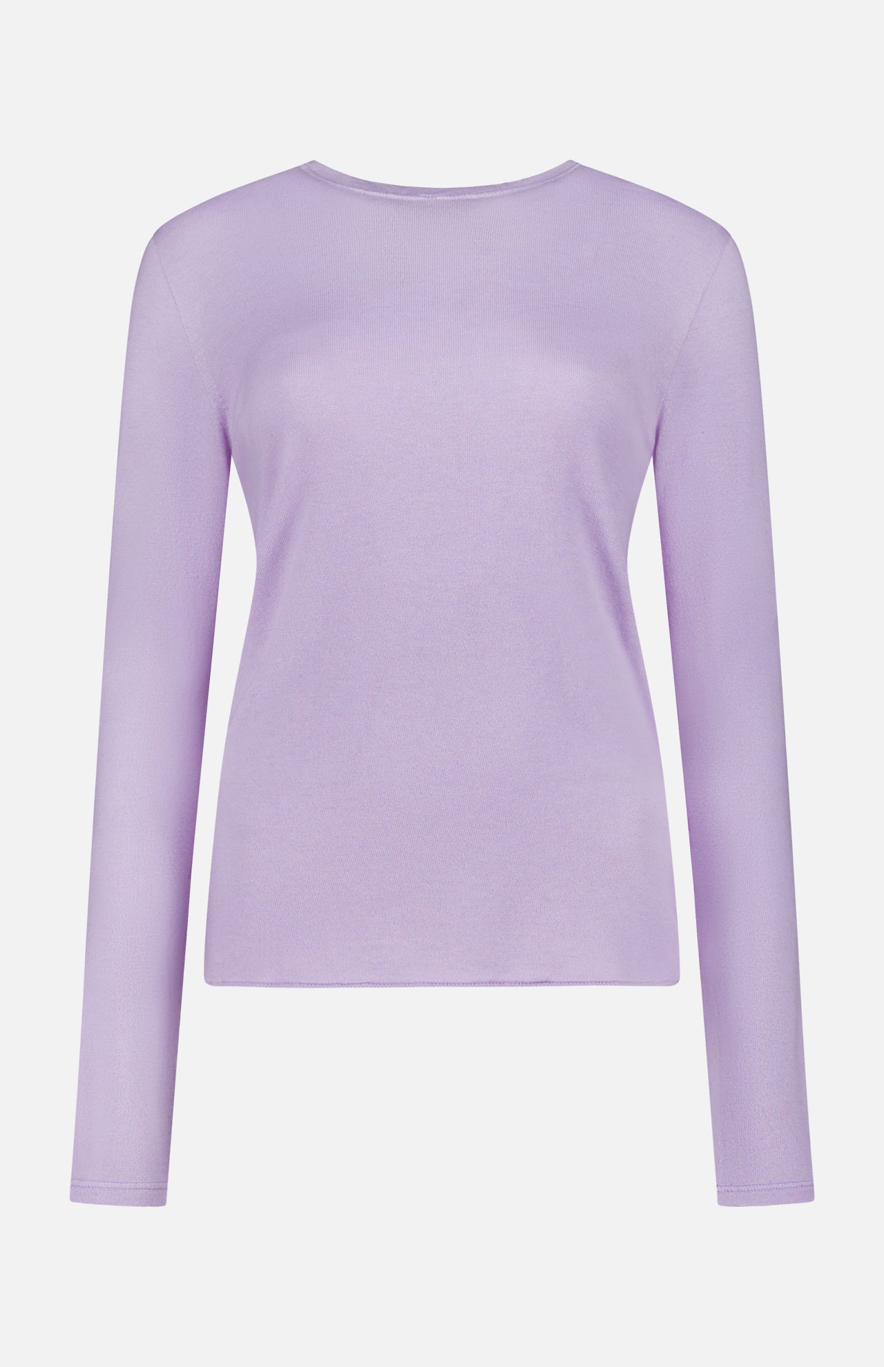 100% Machine Washable Cashmere Long Sleeve Top (14669967262059)
