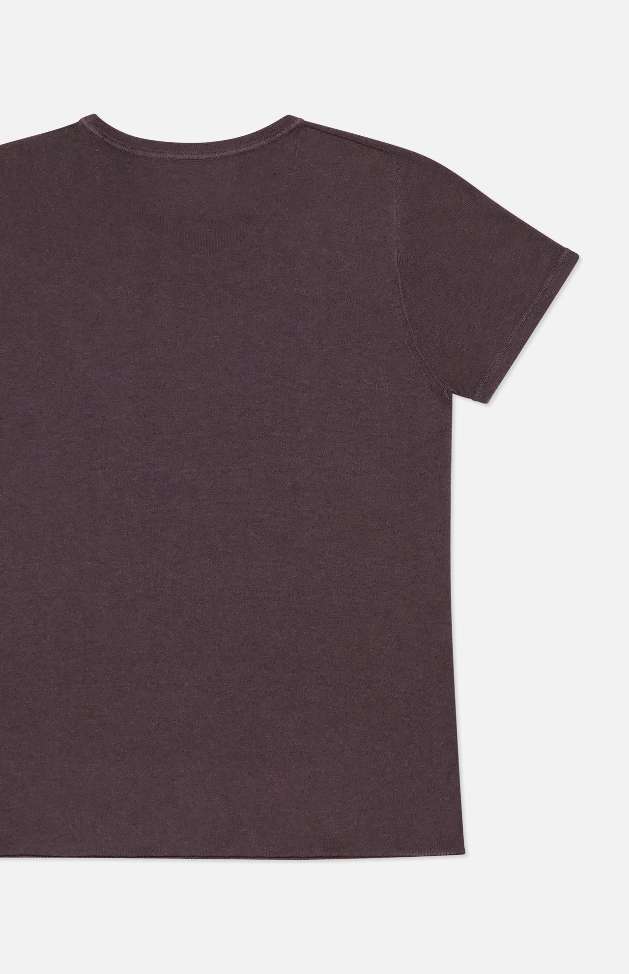 Cashmere Short Sleeve Crewneck Sweater