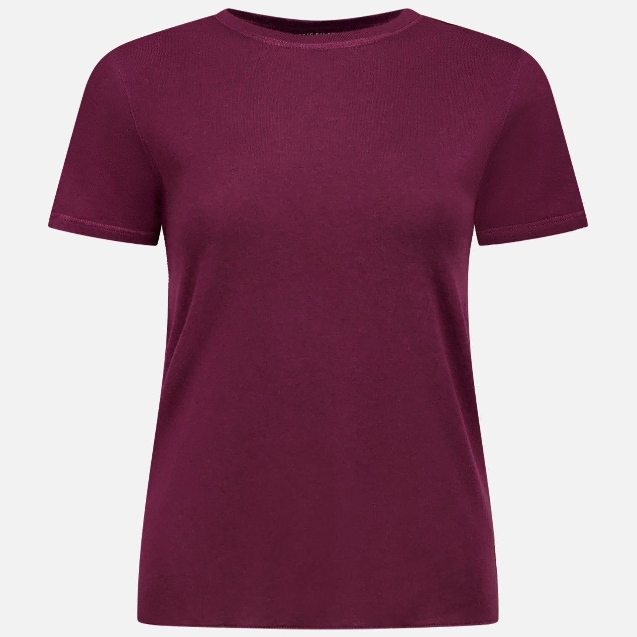 Cashmere Short Sleeve Crewneck Sweater (7700190396531)