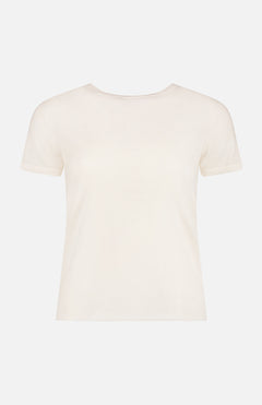 Cashmere Short Sleeve Crewneck T-Shirt (7341902364787)