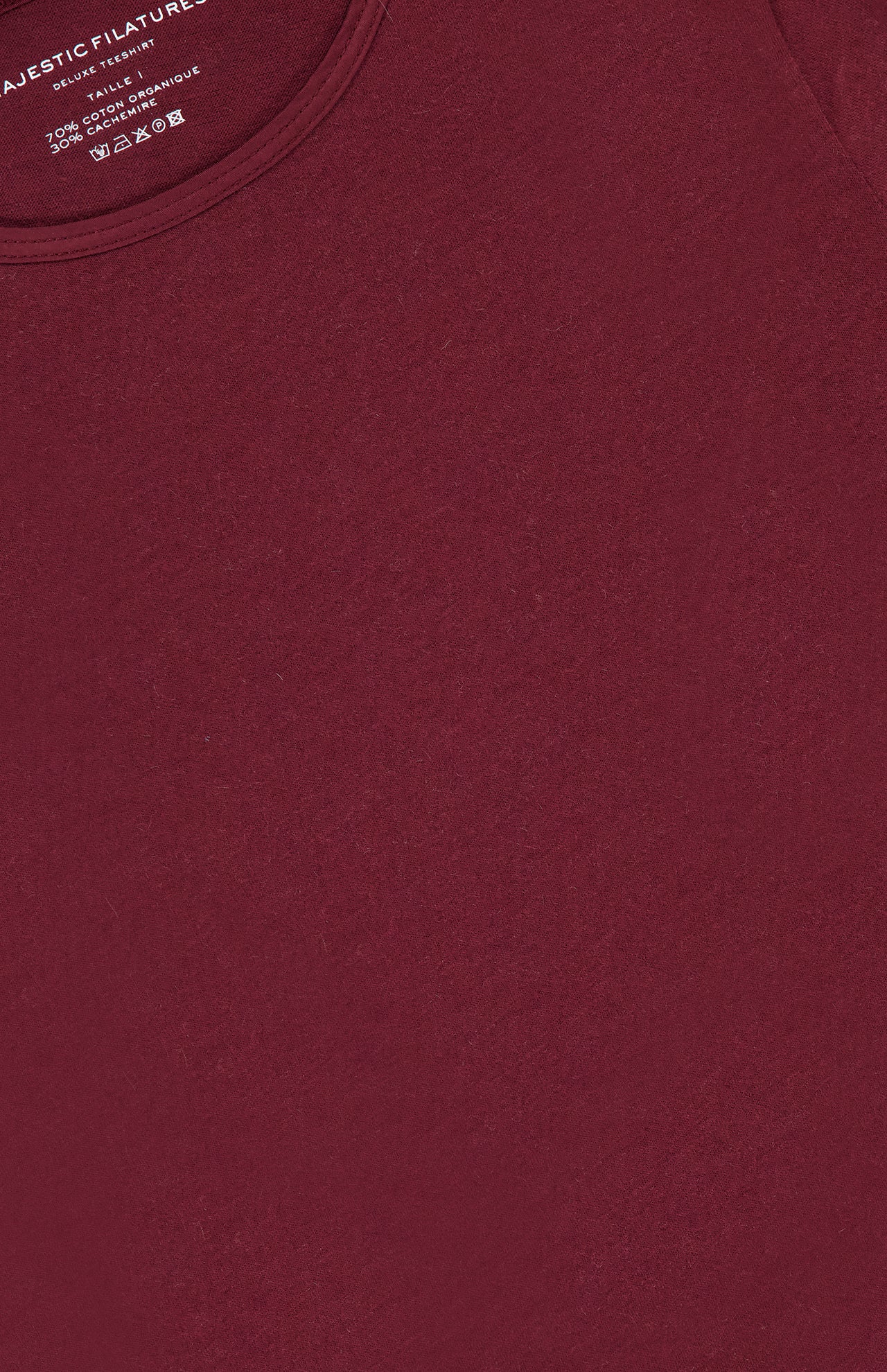 Cotton Cashmere Elbow Sleeve Crewneck Sweater