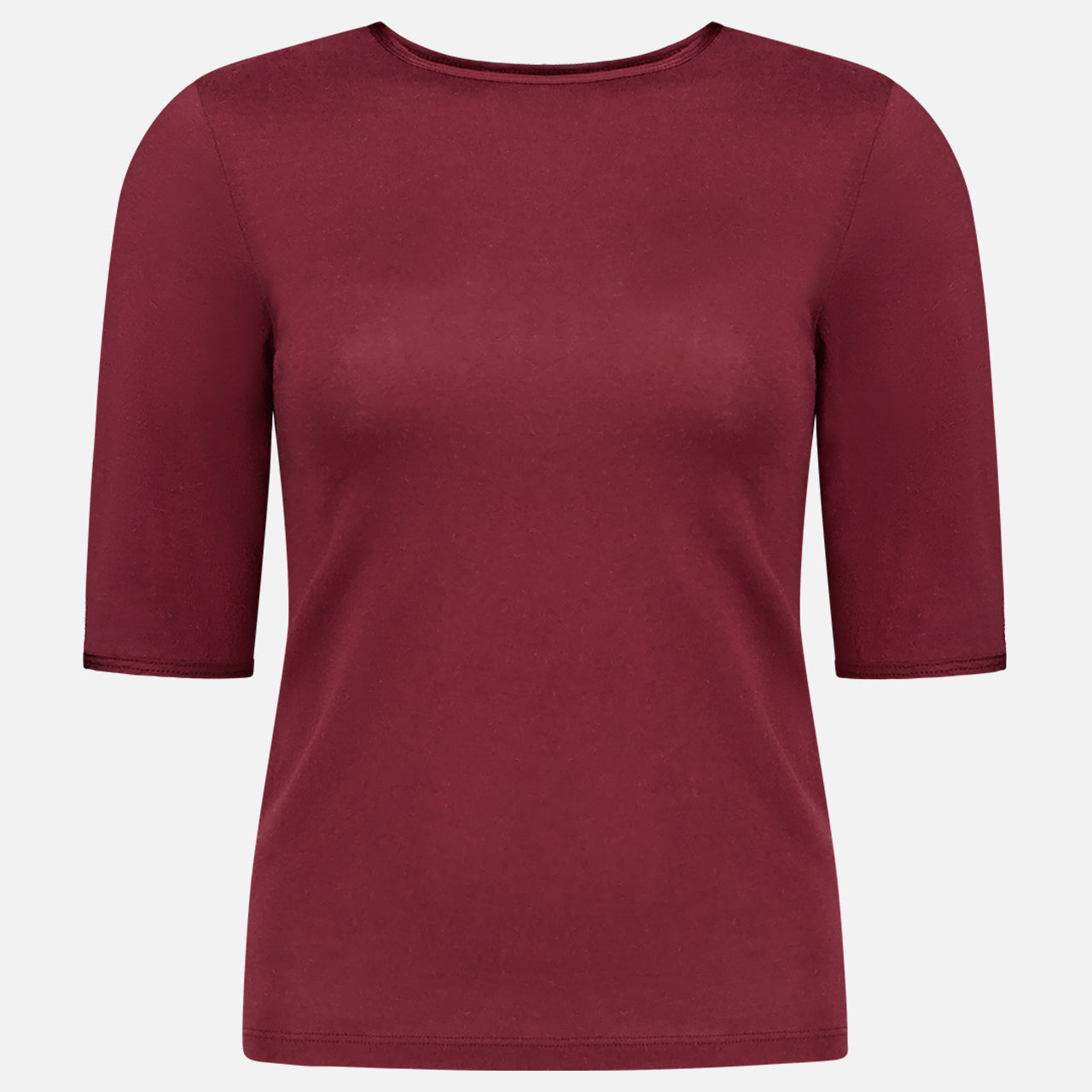 Cotton Cashmere Elbow Sleeve Crewneck Sweater (7700190363763)