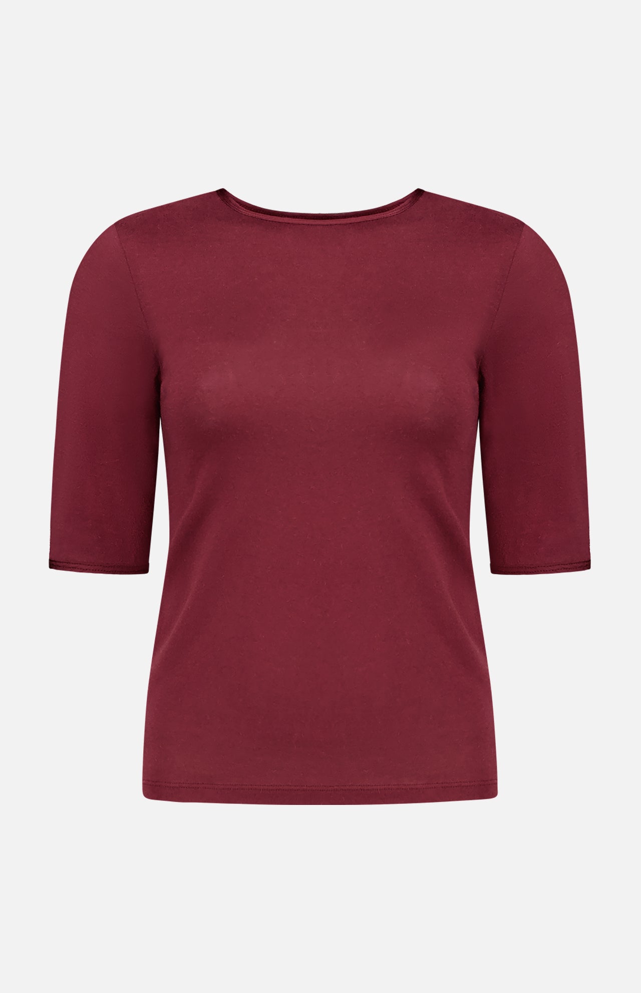 Cotton Cashmere Elbow Sleeve Crewneck Sweater