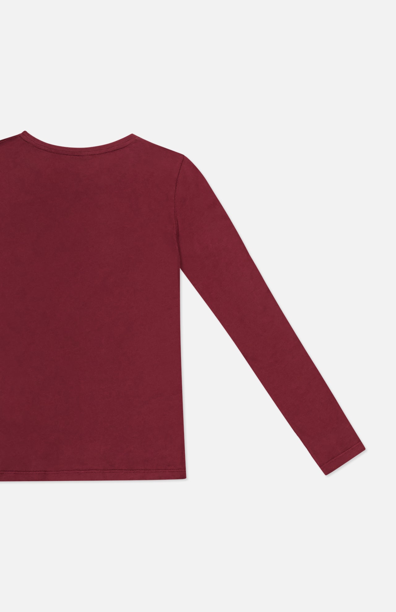 Cotton Cashmere Long Sleeve Crewneck T-shirt (7700190199923)