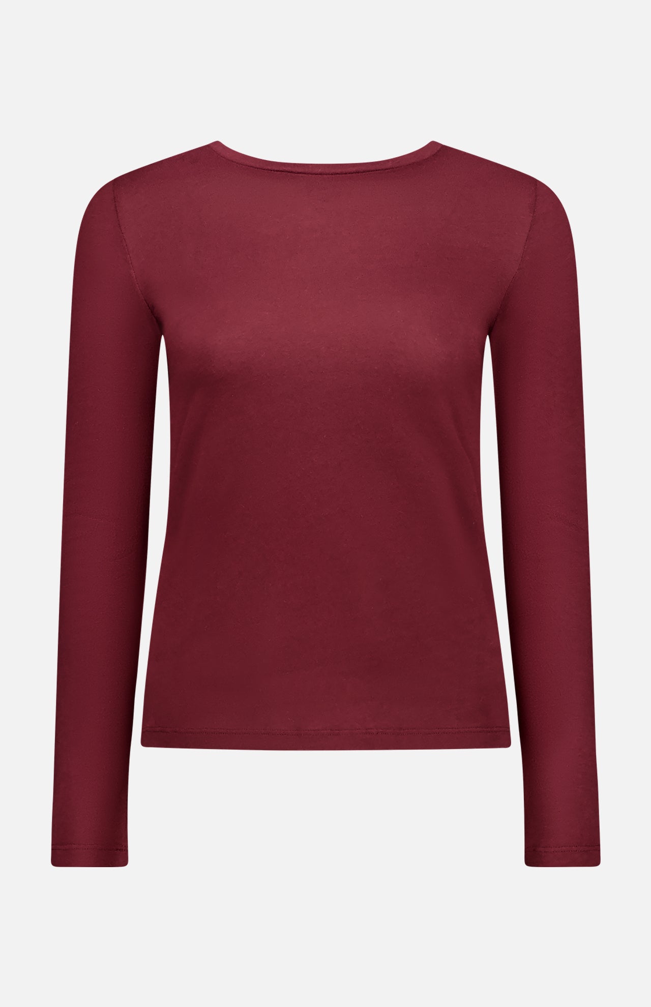 Cotton Cashmere Long Sleeve Crewneck T-shirt (7700190199923)