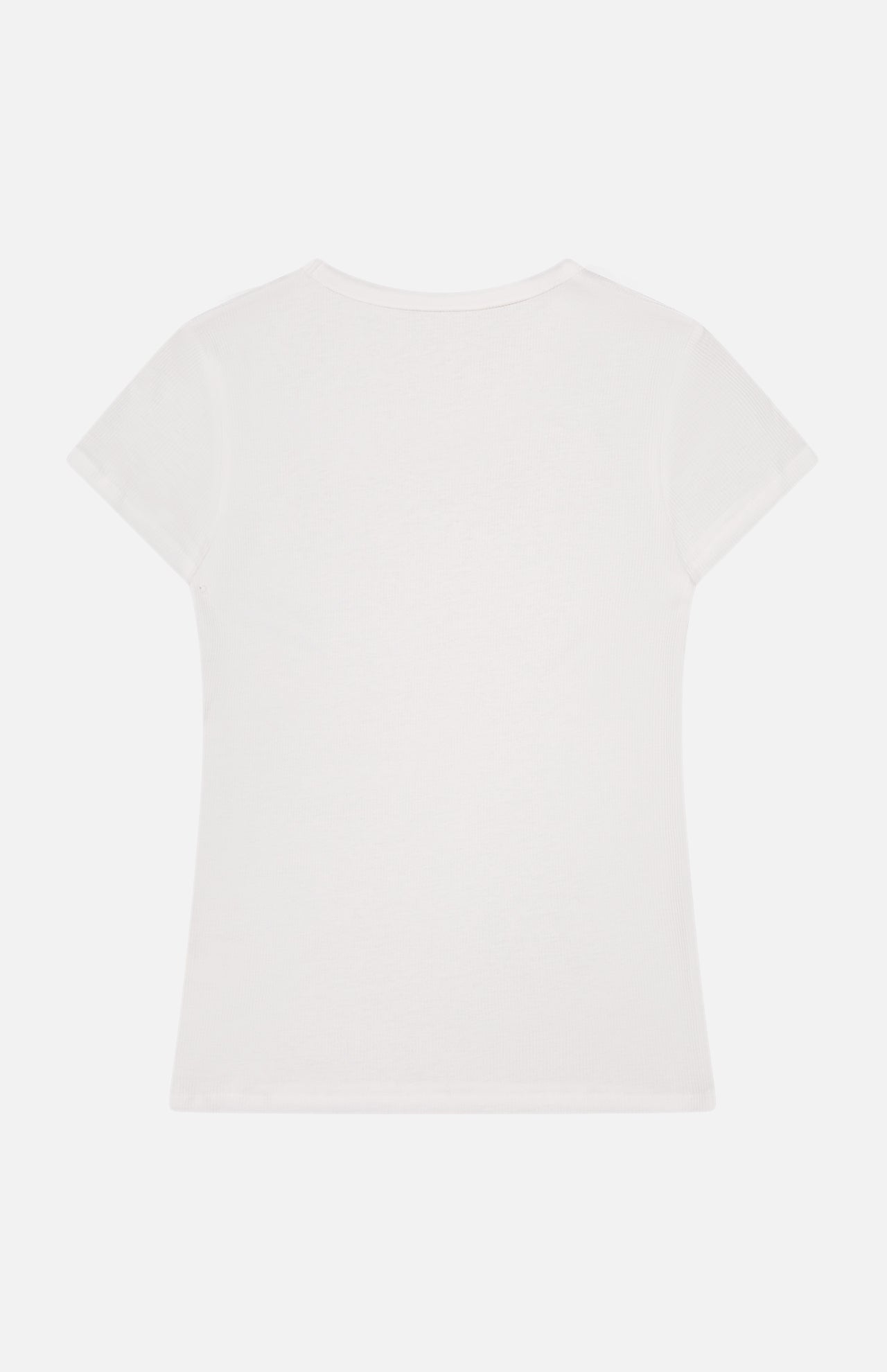 Lyocell Cotton Baby Rib Short Sleeve Crewneck (7200336117875)