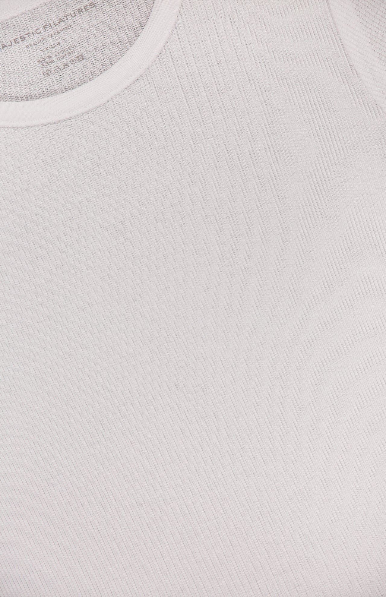 Lyocell Cotton Baby Rib Short Sleeve Crewneck (7200336117875)