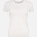 Lyocell Cotton Baby Rib Short Sleeve Crewneck (7200336117875)