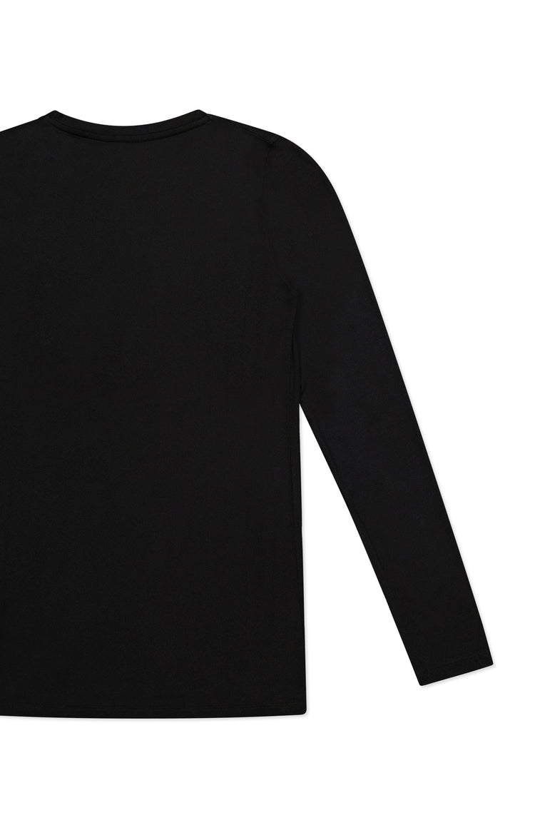 Soft Touch Long Sleeve Crewneck T-Shirt (7200335921267)
