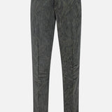 Malcom Cotton Corduroy Trouser Pant, featuring a button and zipper closure, belt loops, and front pleats—these luxury trousers are expertly crafted for timeless style and sophistication, displayed on a white background.