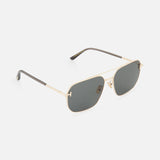 Tom Ford Navigator Gold Sunglasses featuring gold-framed navigator frames with a double bridge and dark lenses.