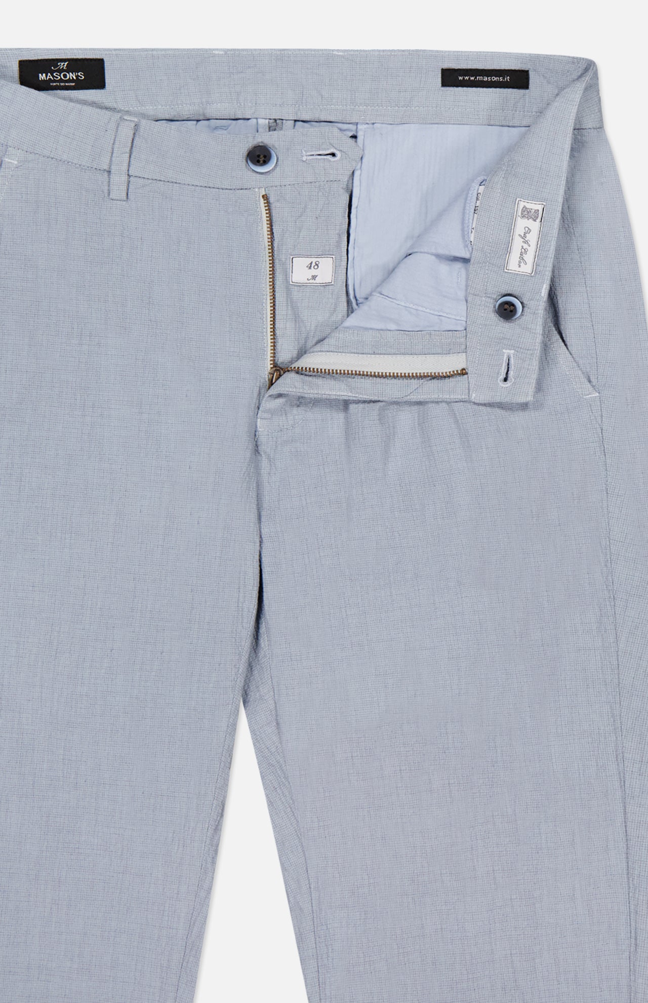 Crinkle Cotton Trouser (14649463931243)