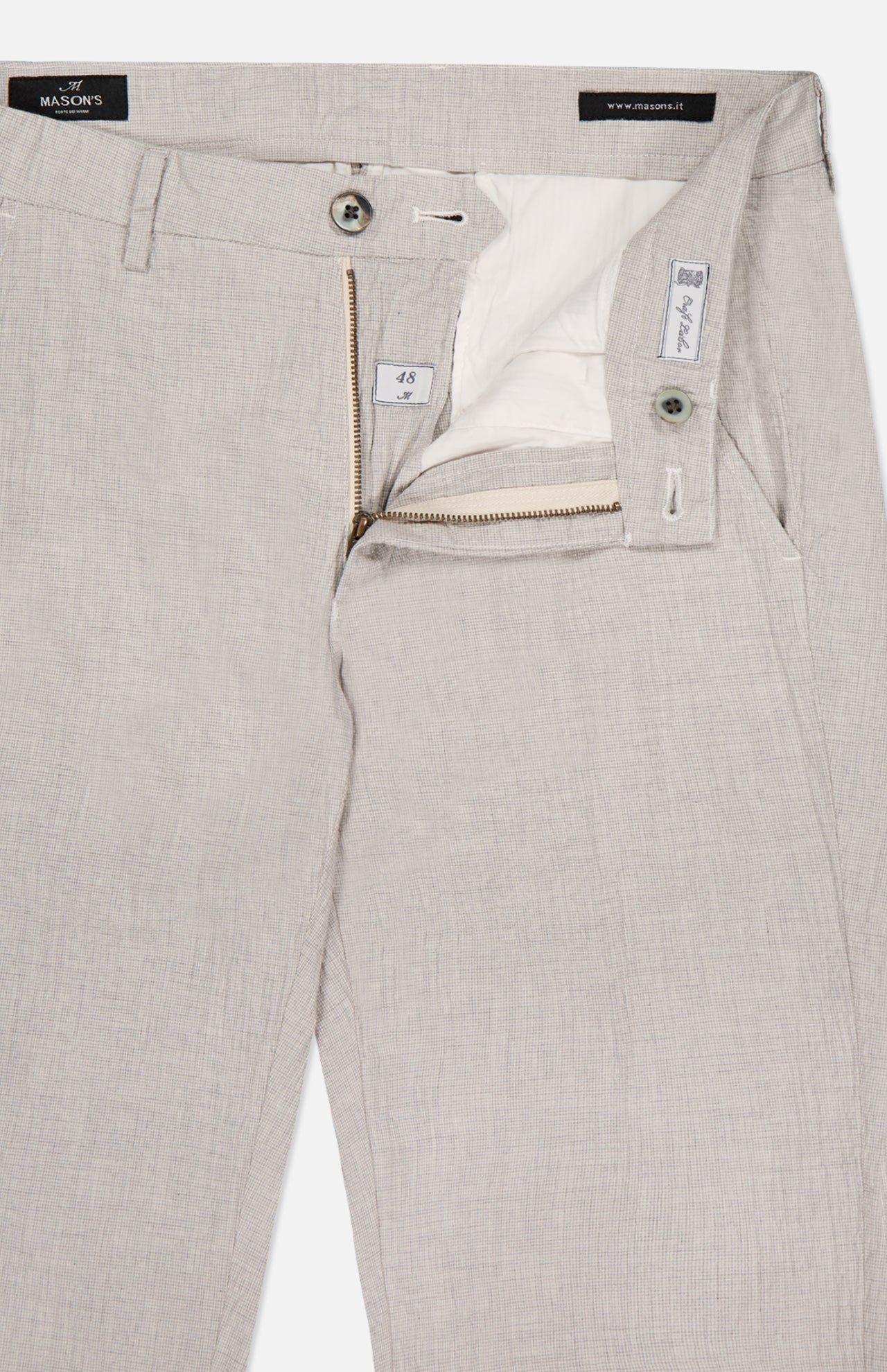 Crinkle Cotton Trouser Pant (14649463898475)