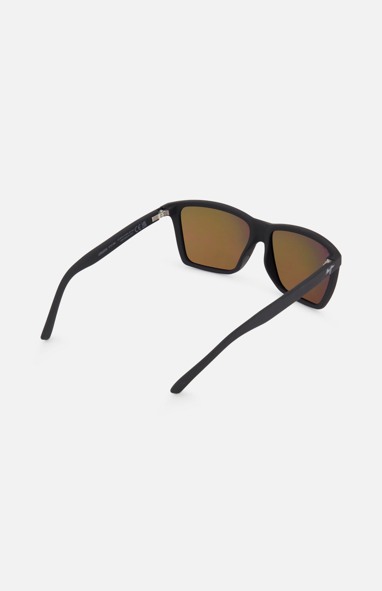 Hawaii Lava Cruzem Rectangular Black Sunglasses (14752799621483)