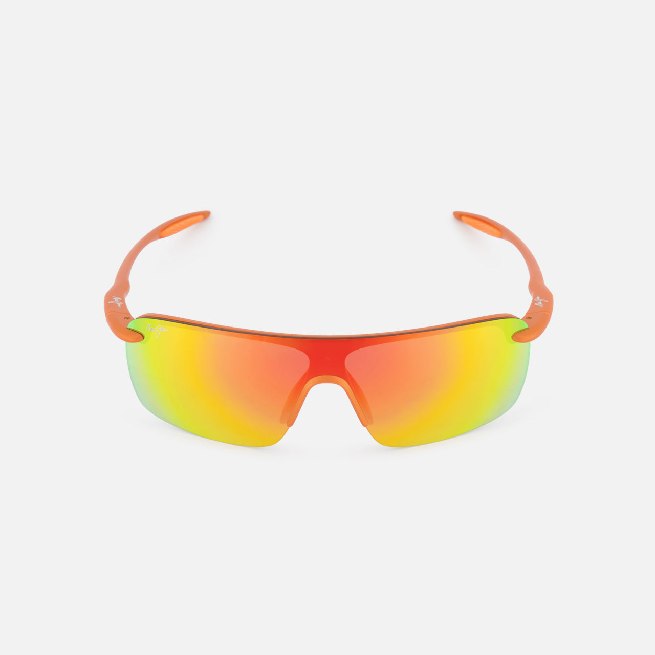 Hawaii Lava Palulu Rectangular Orange Sunglasses (14752799687019)