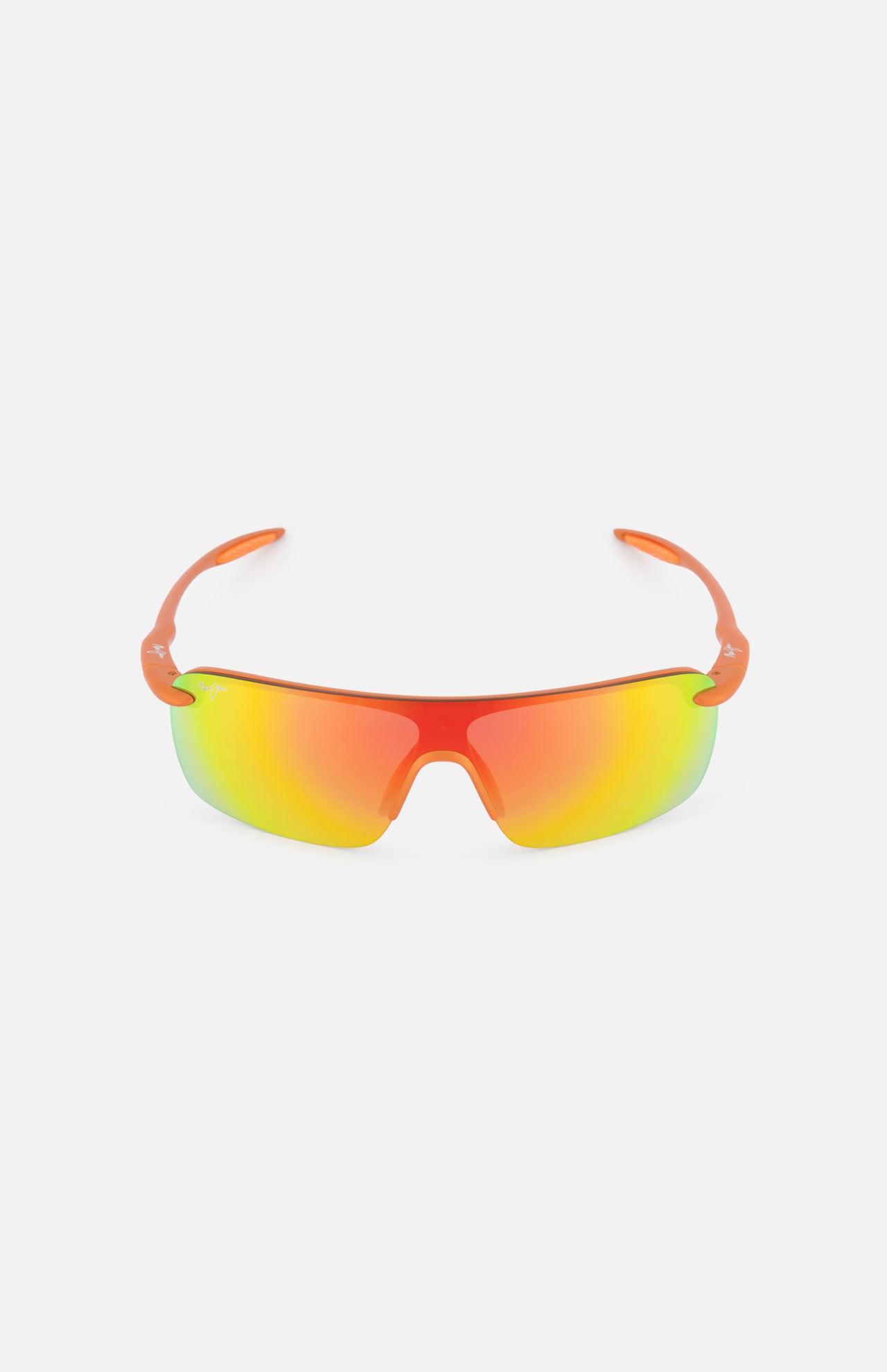 Hawaii Lava Palulu Rectangular Orange Sunglasses (14752799687019)