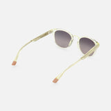 Hiehie Round Yellow Sunglasses (14750813061483)