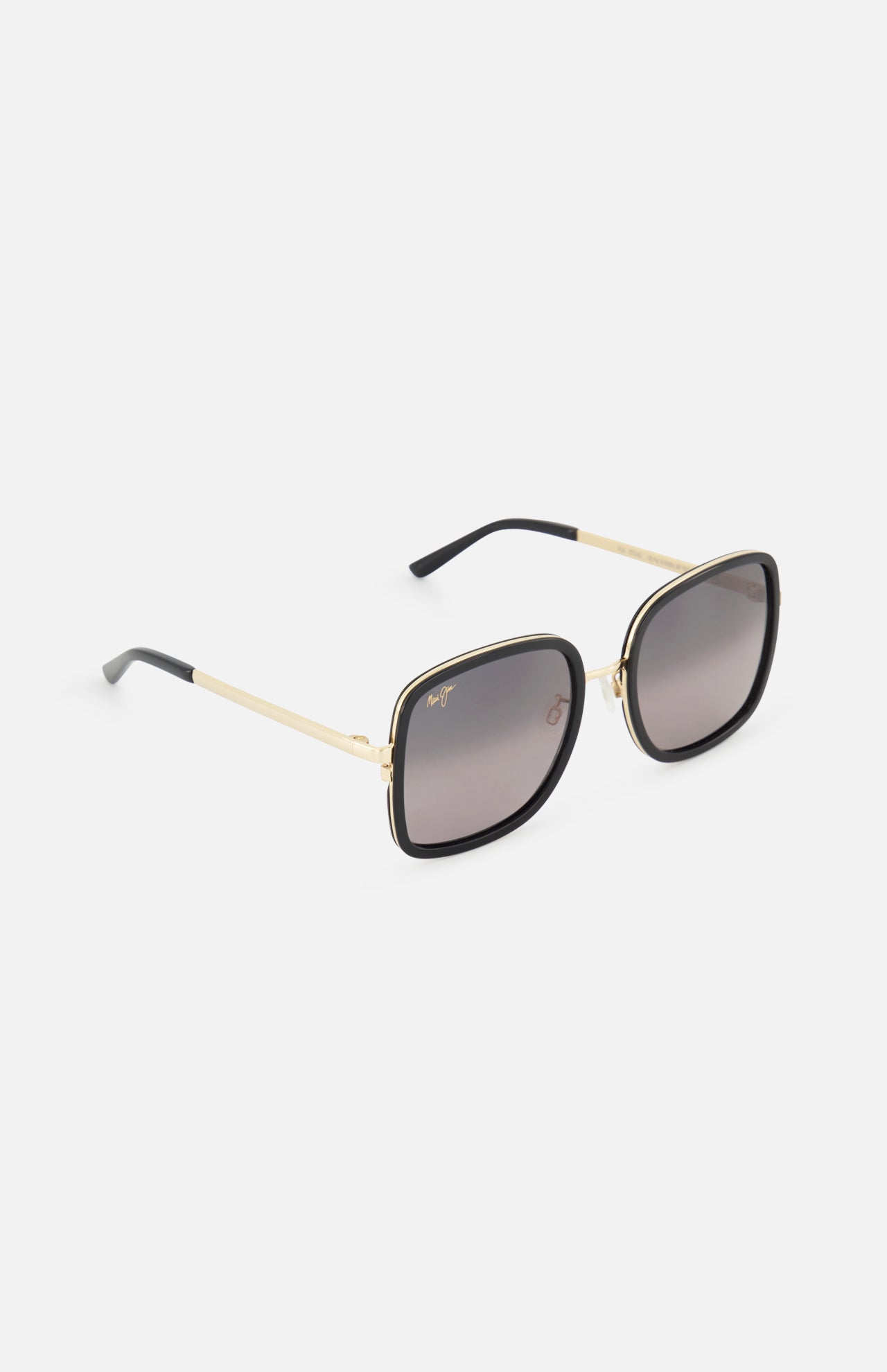 Pua Softly Squared Black Sunglasses (14750801920363)