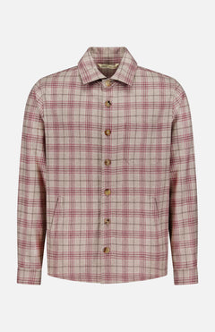 MAURIZIO BALDASSARIClassic Pocketed Plaid OvershirtA.K. Rikk's