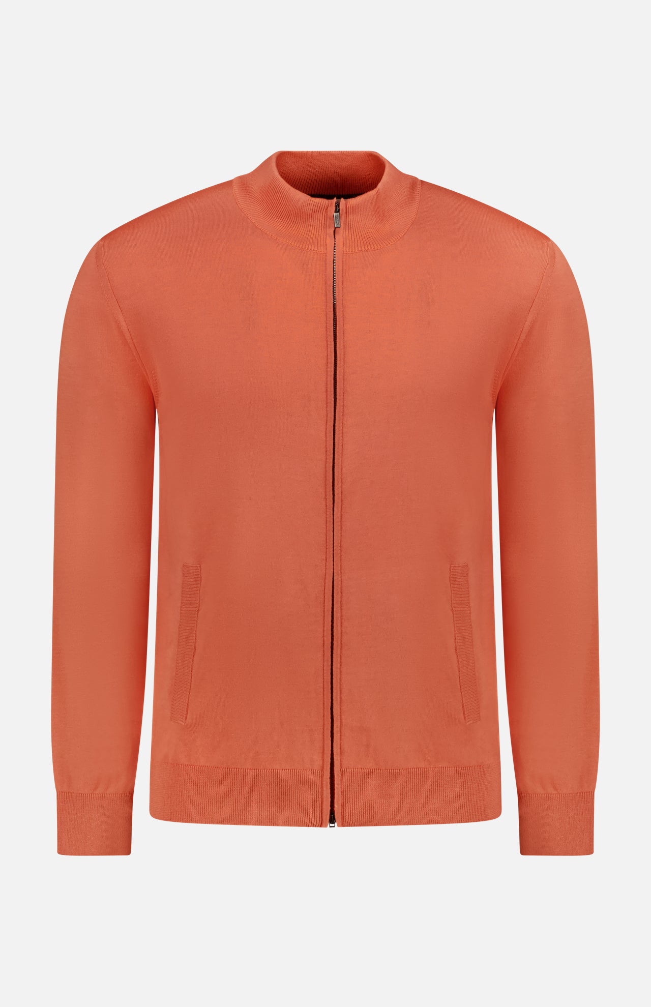 Silk-Cotton Full Zip Jacket (14622000709995)