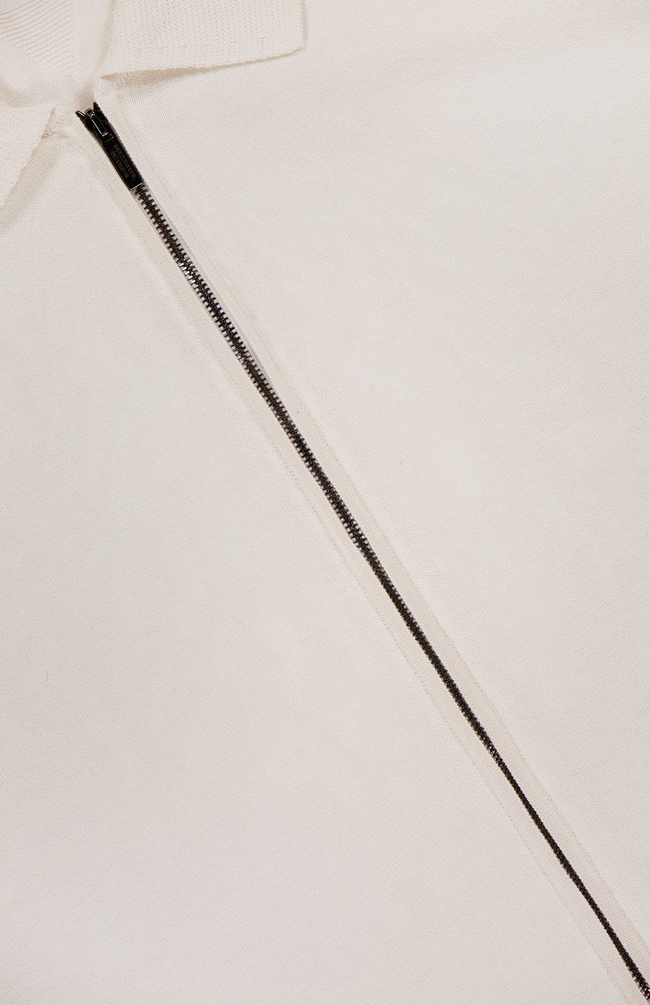Silk-Cotton Tennis Zip Shirt (14622006739307)