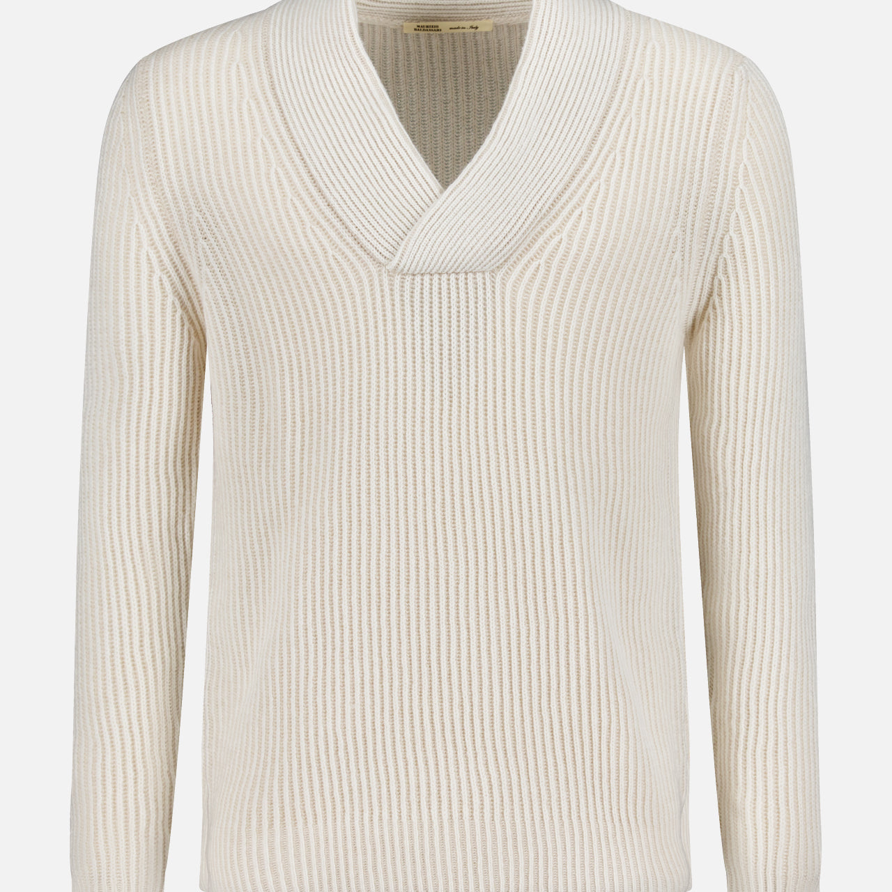 Vanise Ribbed V Neck Sweater (14700466995563)