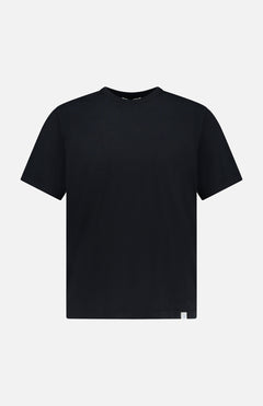 The Merz B. Schwanen Classic Jersey T-shirt, shown on a white background, is crafted from mid-weight jersey and features short sleeves—exemplifying heritage craftsmanship in every detail.