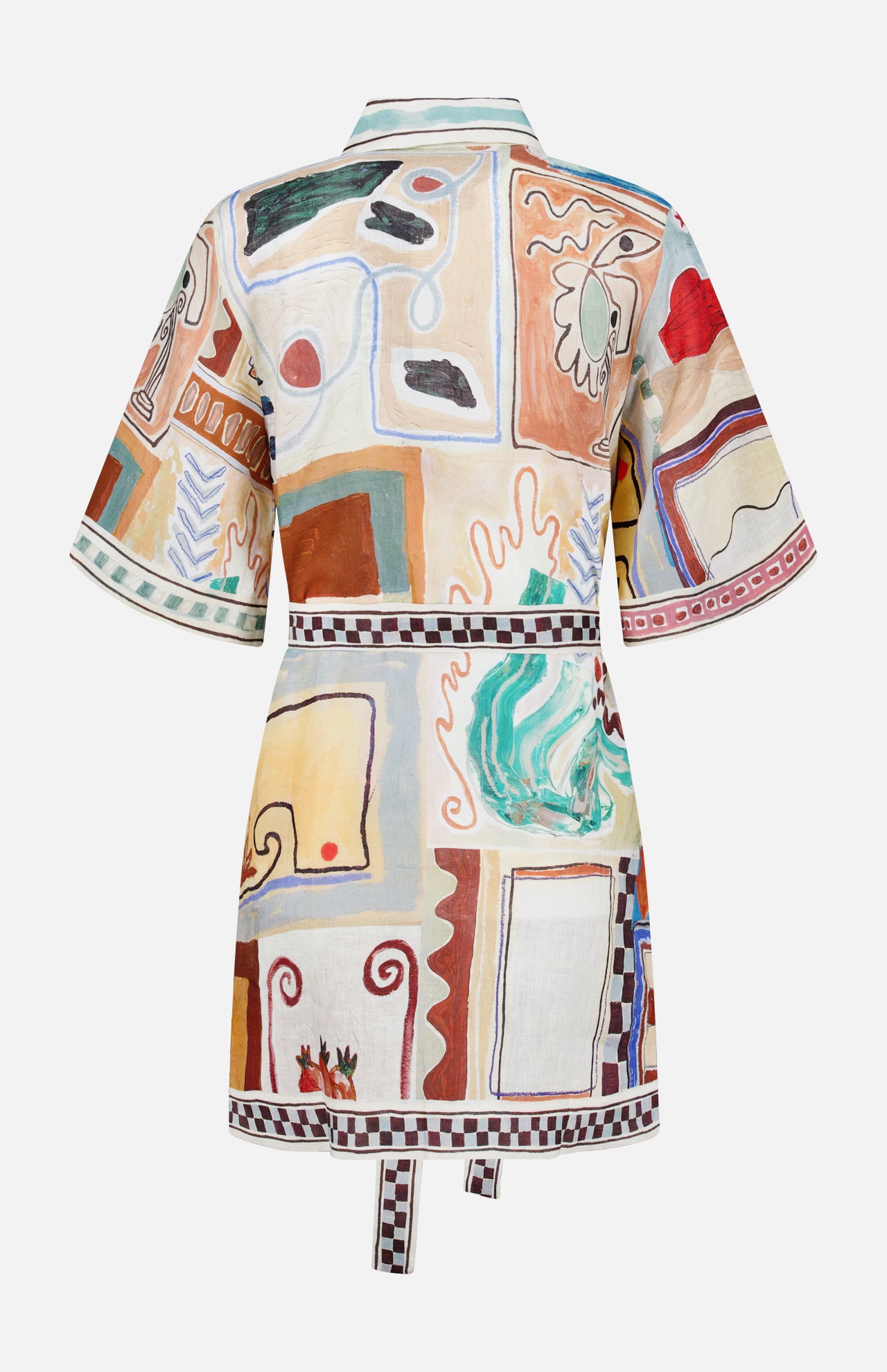 ALEMAISMichelle Linen Mini DressA.K. Rikk's