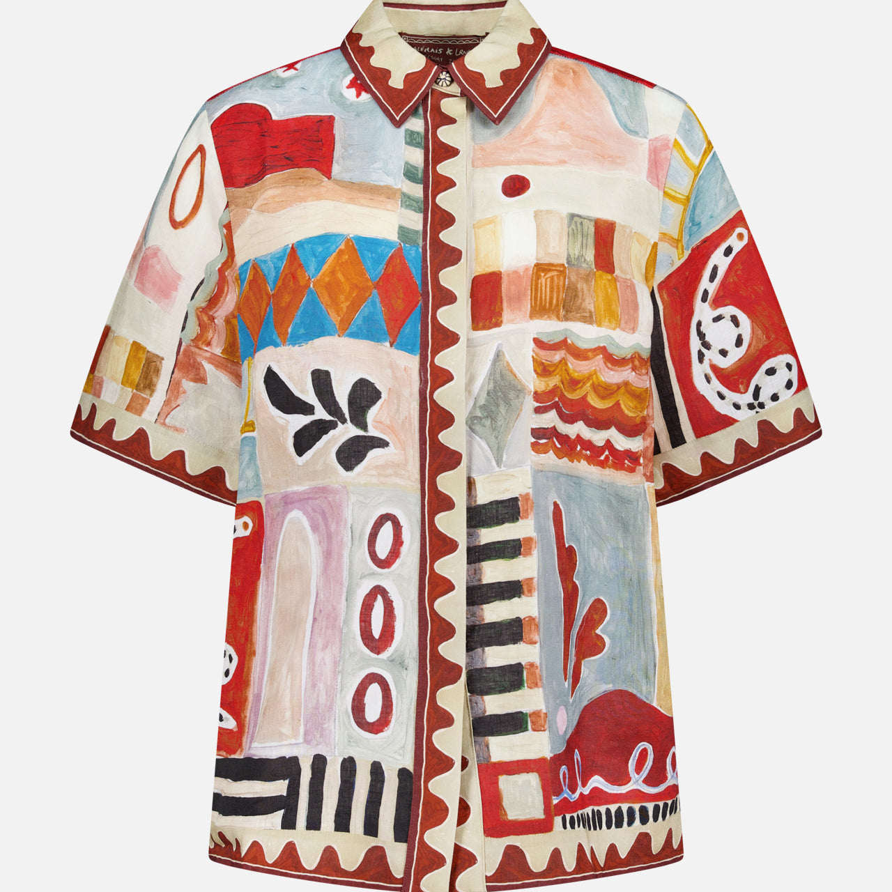 ALEMAISMichelle Relaxed Linen ShirtA.K. Rikk's