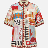 ALEMAISMichelle Relaxed Linen ShirtA.K. Rikk's