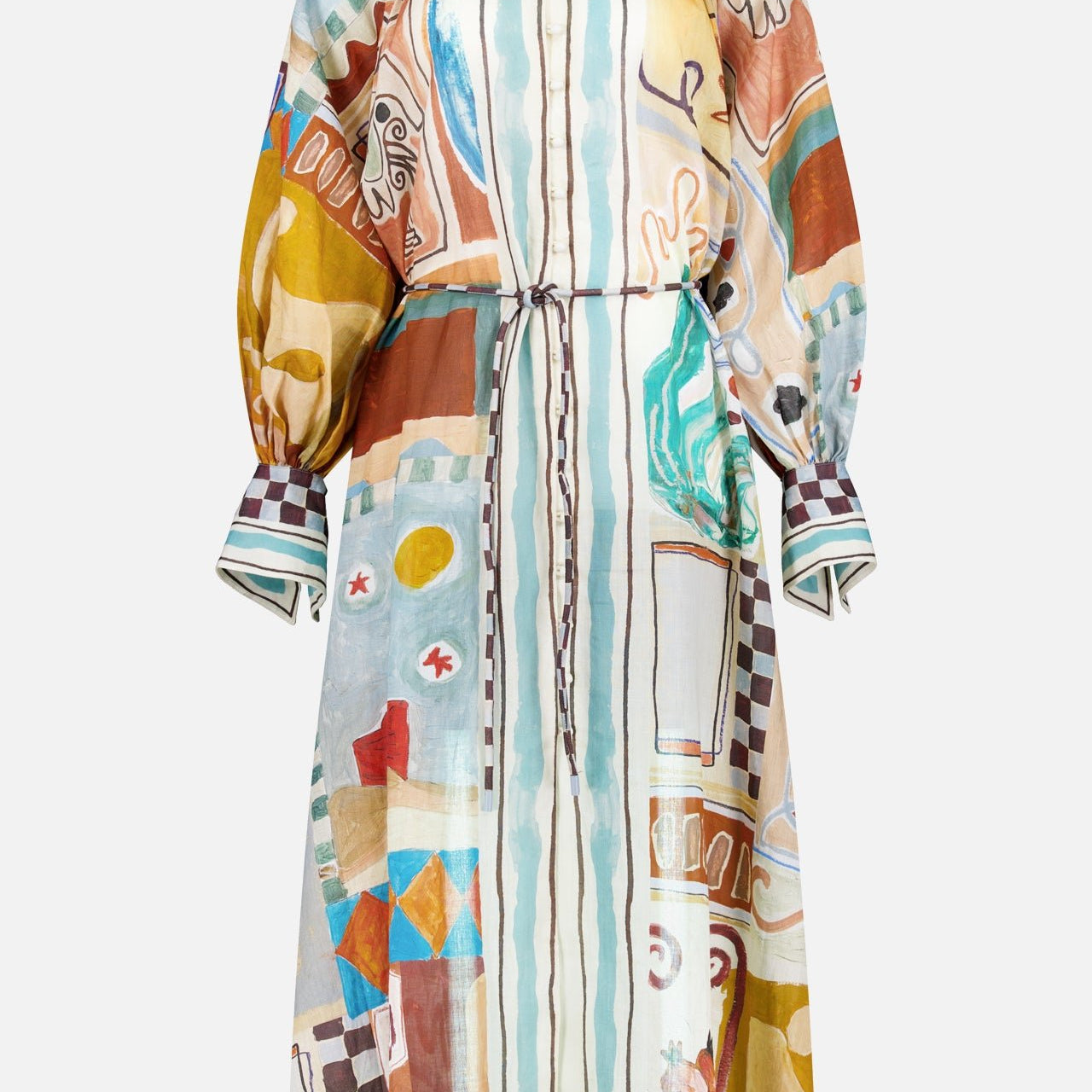 ALEMAISMichelle Midi ShirtdressA.K. Rikk's