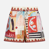 ALEMAISMichelle Drawstring Linen ShortA.K. Rikk's