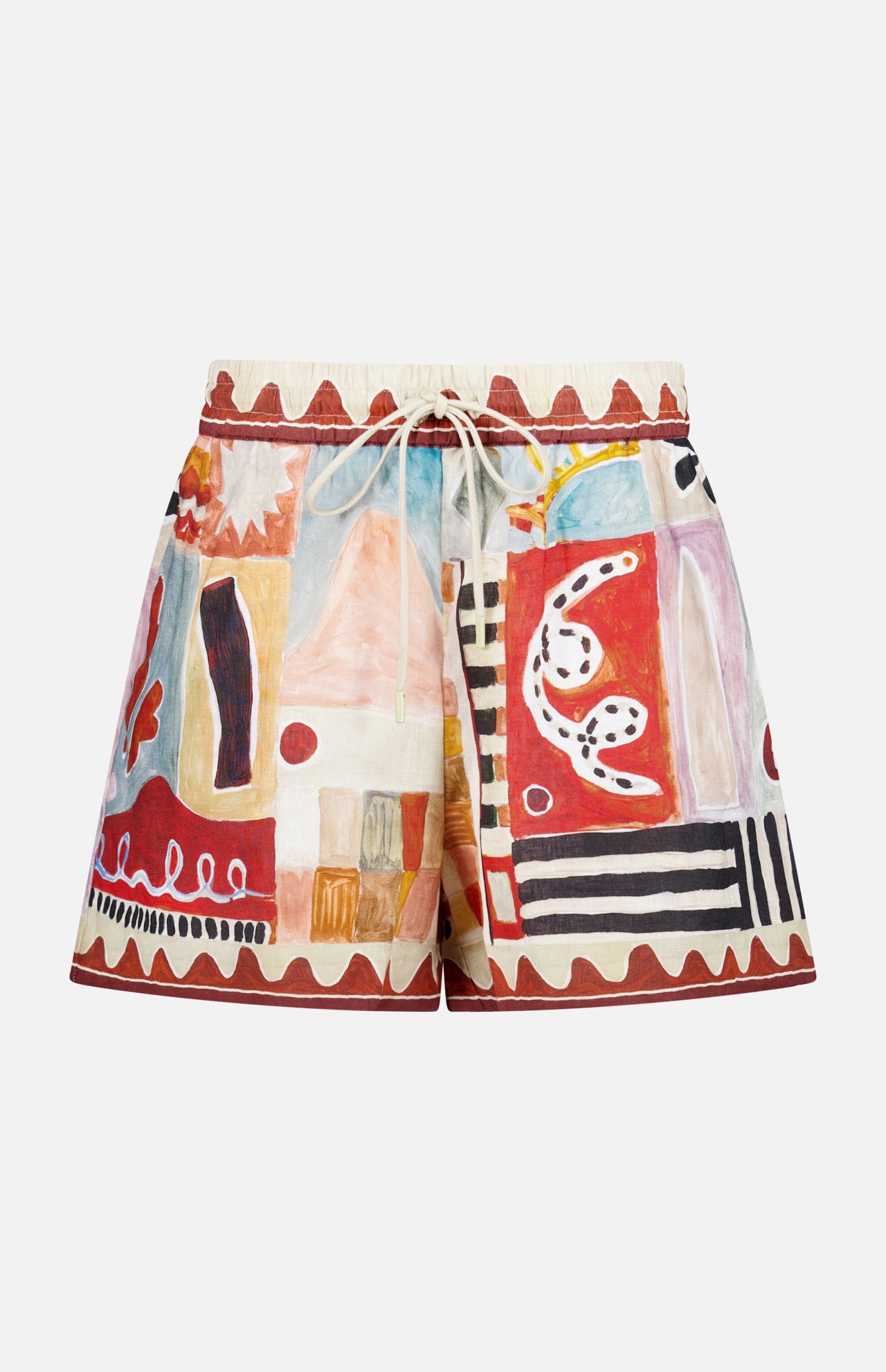 ALEMAISMichelle Drawstring Linen ShortA.K. Rikk's