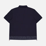 1/4 Zip Short Sleeve Polo Shirt