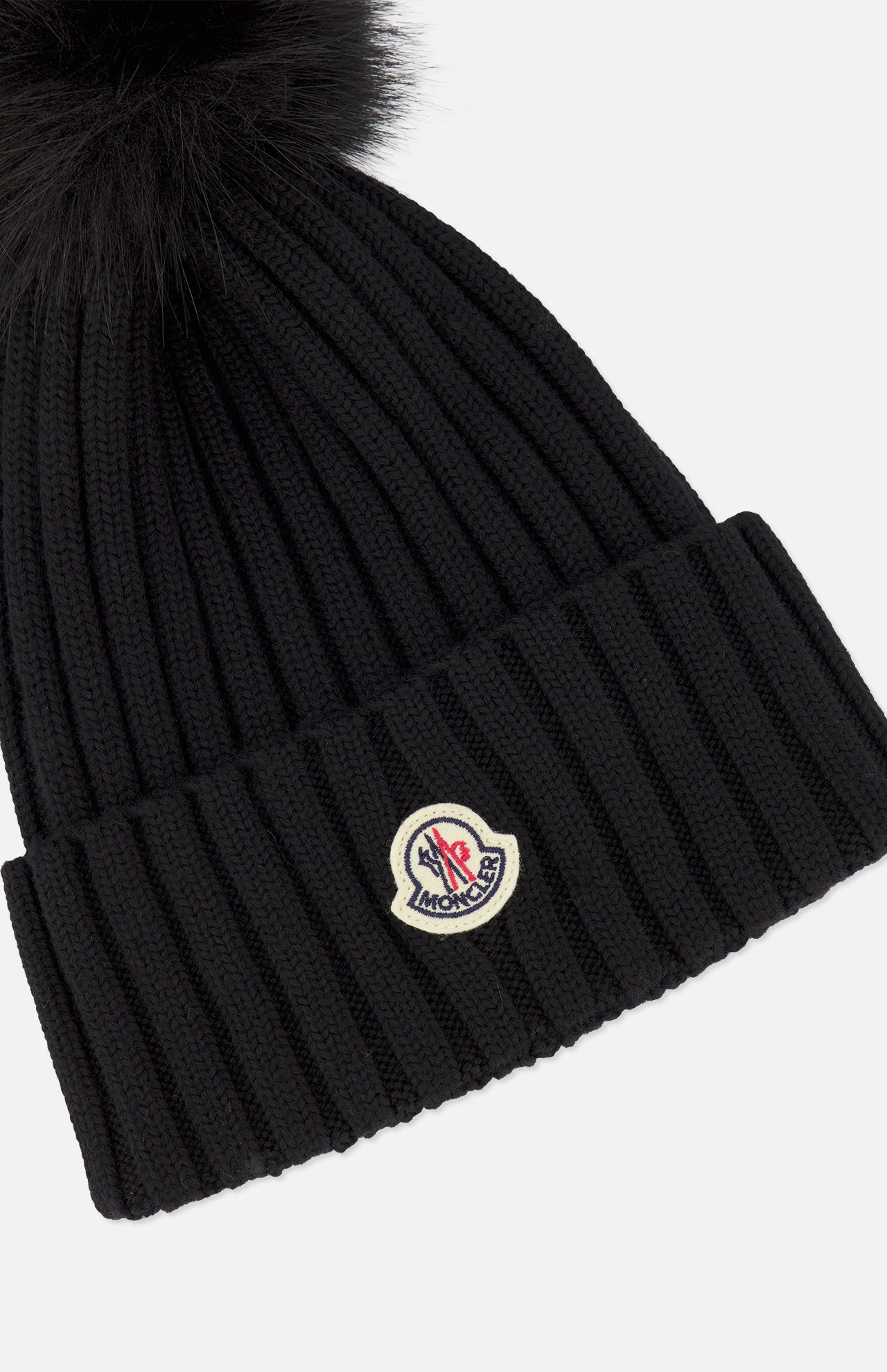 Faux Fur Pom Pom Beanie (14703903932779)