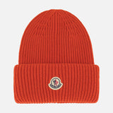 Ribbed Logo Beanie