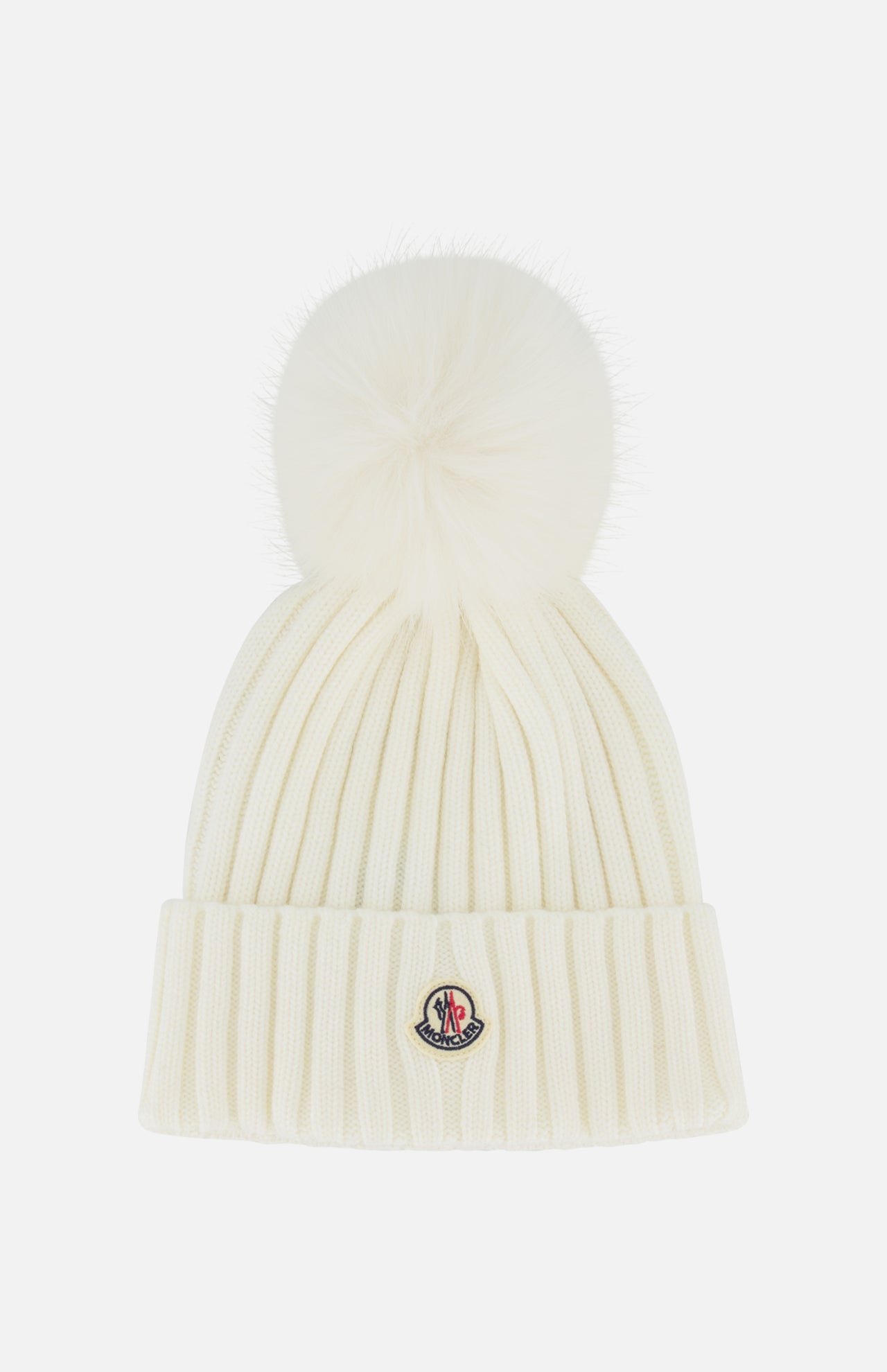 Faux Fur Pom Pom Beanie (14703903900011)
