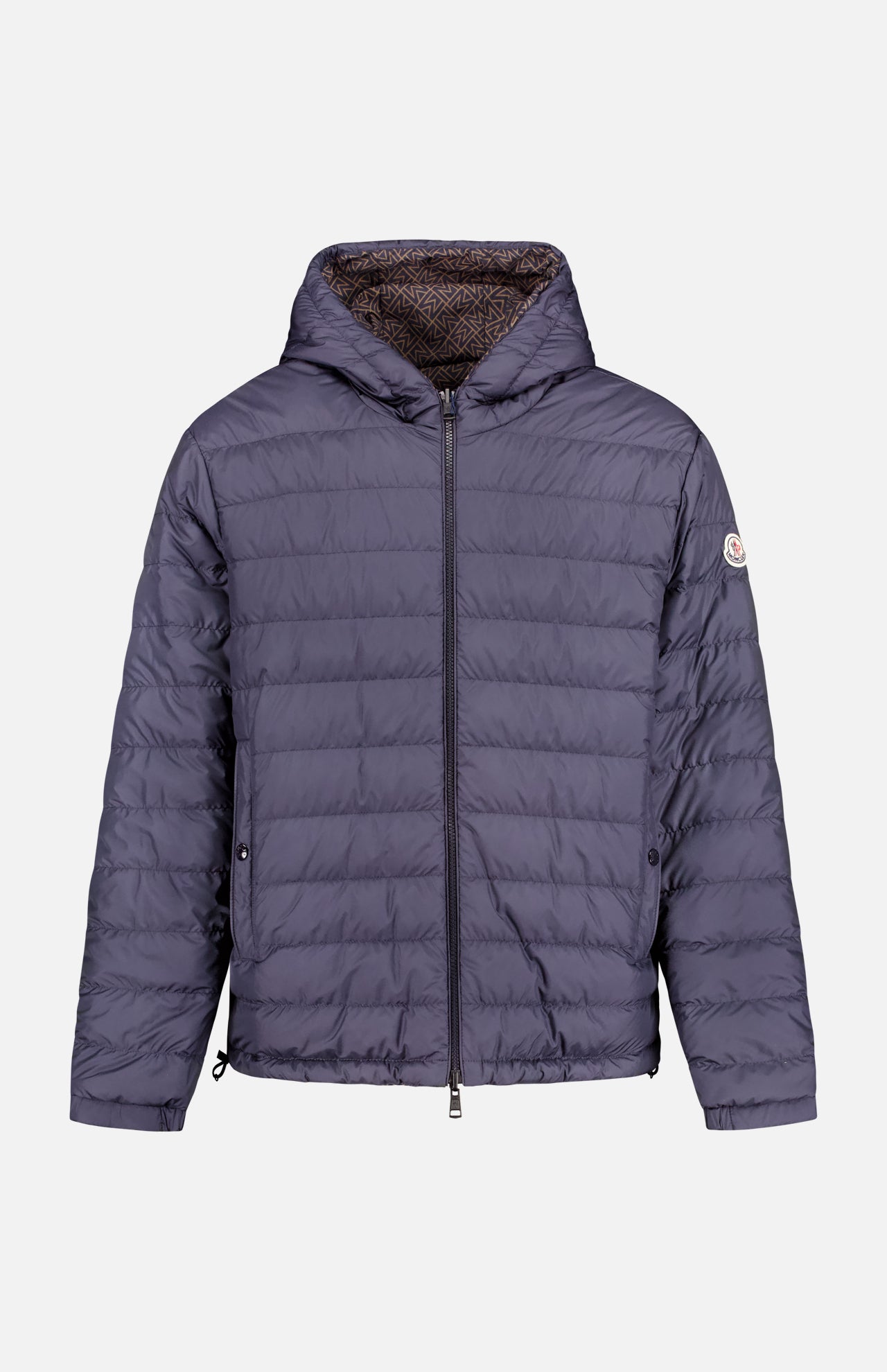 Moncler Men's Guery Reversible Monogram Puffer Jacket | A.K.