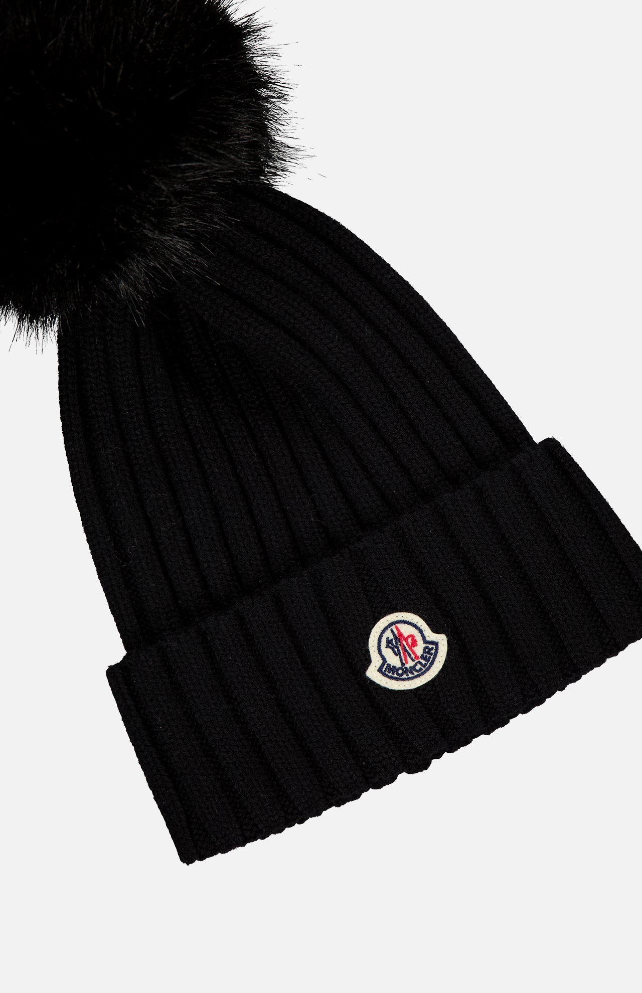 帽子 MONCLER WOOL BEANIE\"BLACK\" Moncler Beanie in Black – SVRN