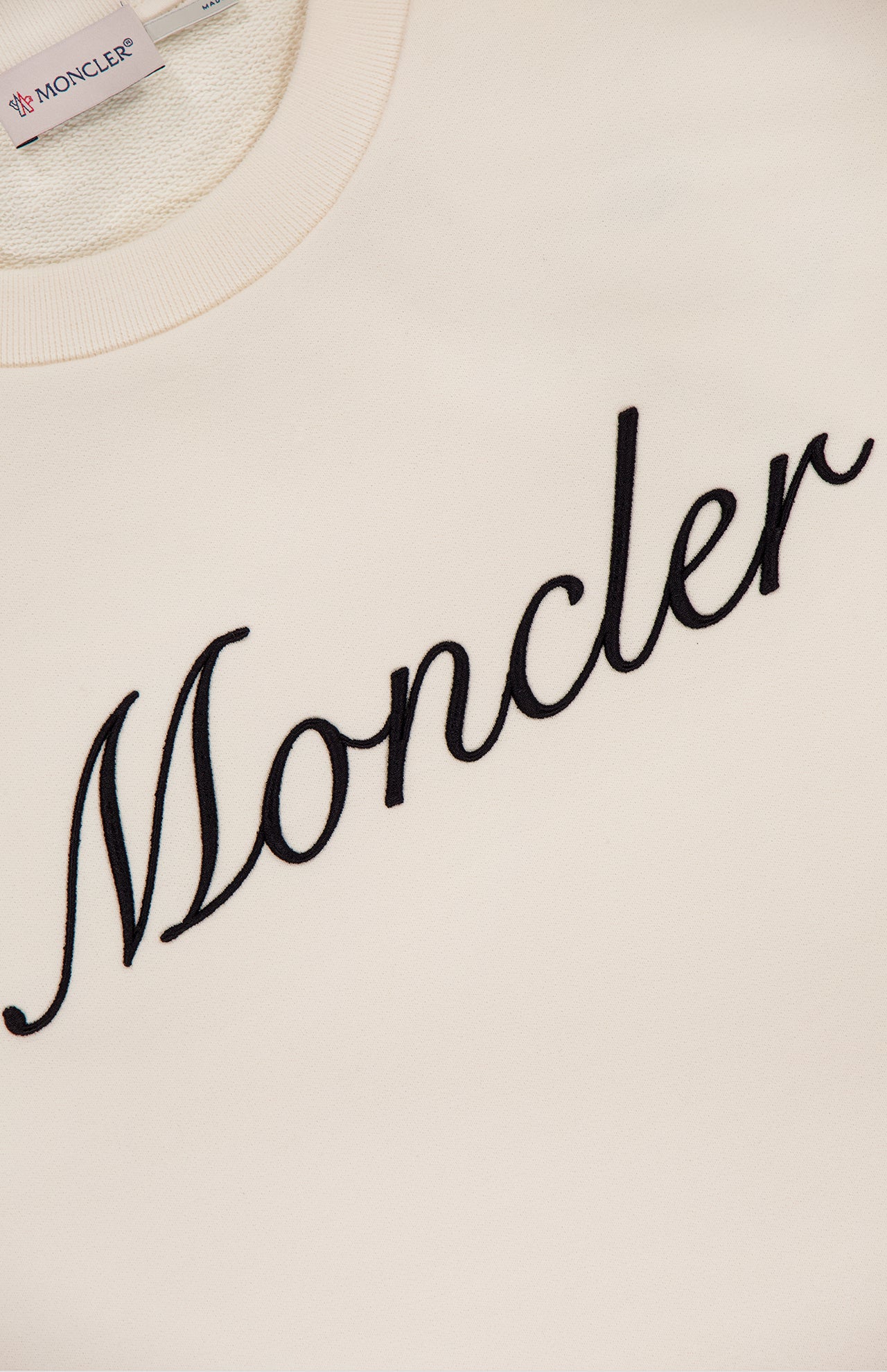 Light Crewneck Scripted Logo Sweatshirt (14633925378411)