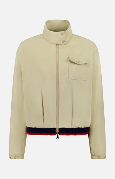 Moncler Women's Nideck Colorful Trim Jacket | A.K. Rikk's