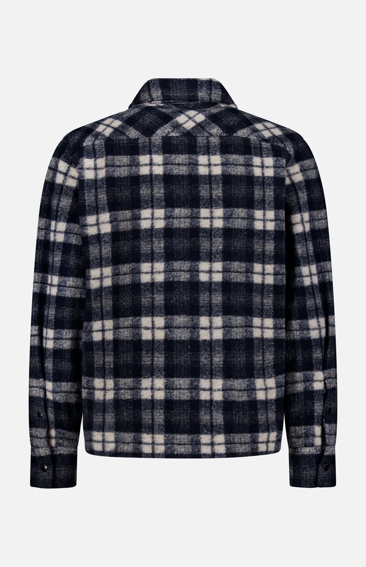 Pocketed Plaid Shirt Jacket (14700997738859)
