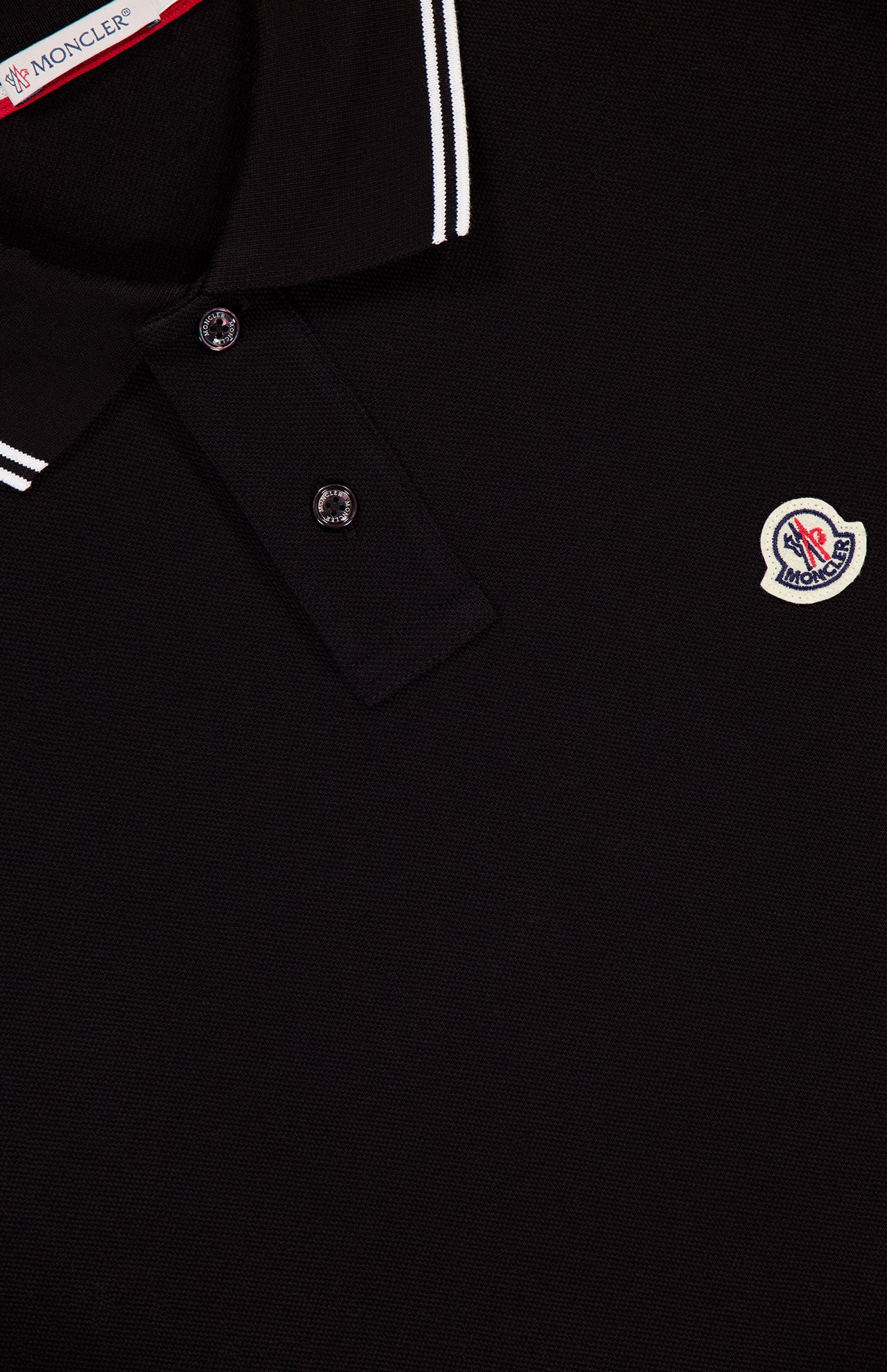 Short Sleeve Stripe Trim Polo Shirt (14653000122731)