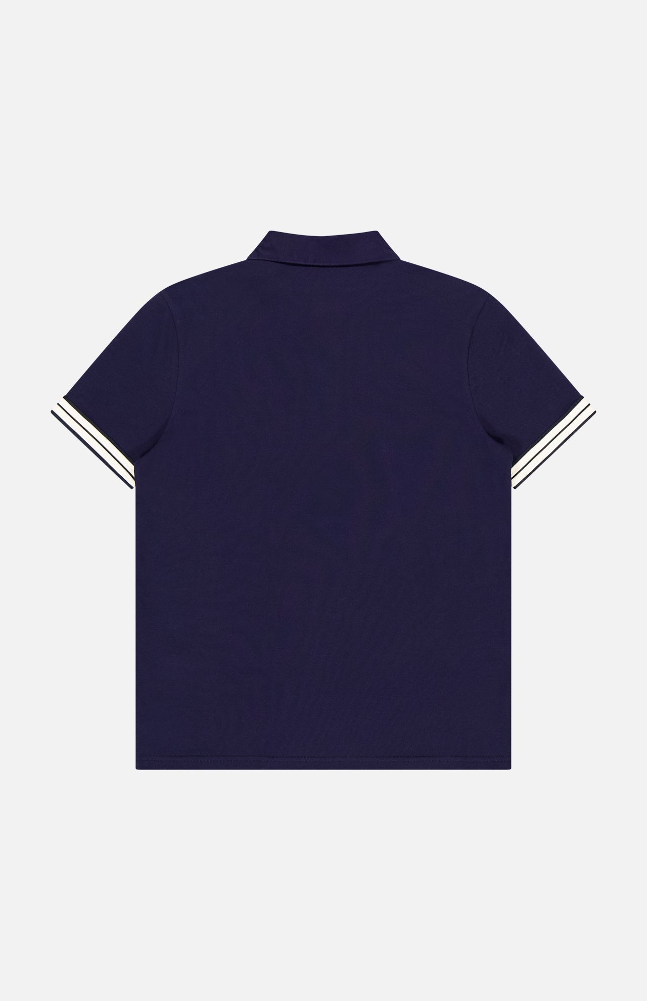 Short Stripe Sleeve Polo Shirt (14653000089963)