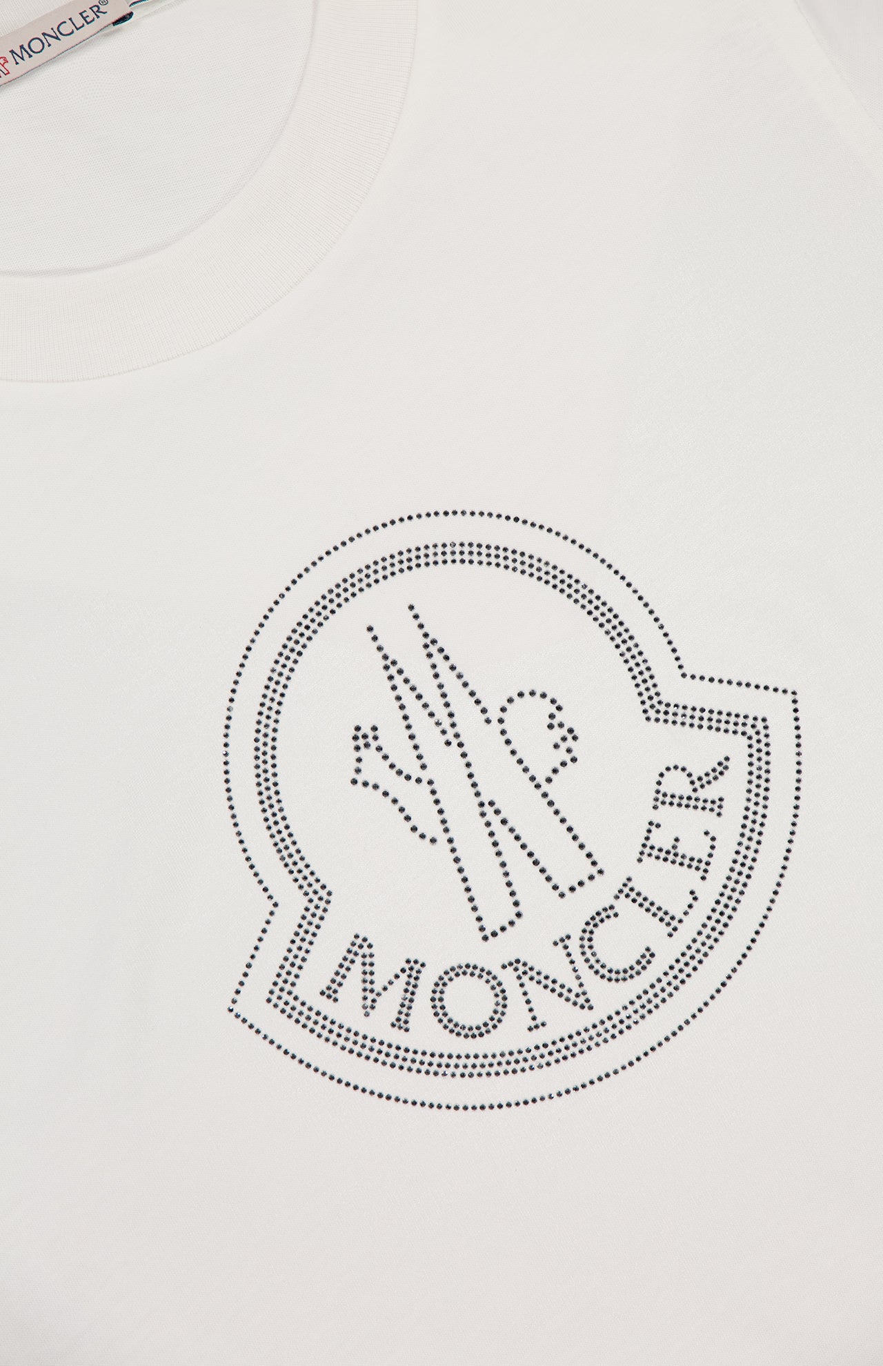 Tシャツ・カットソー MONCLER Woman T-Shirt White K10938C0002089A4U 050 Moncler Women's Short Sleeve T-Shirt | A.K. Rikk's