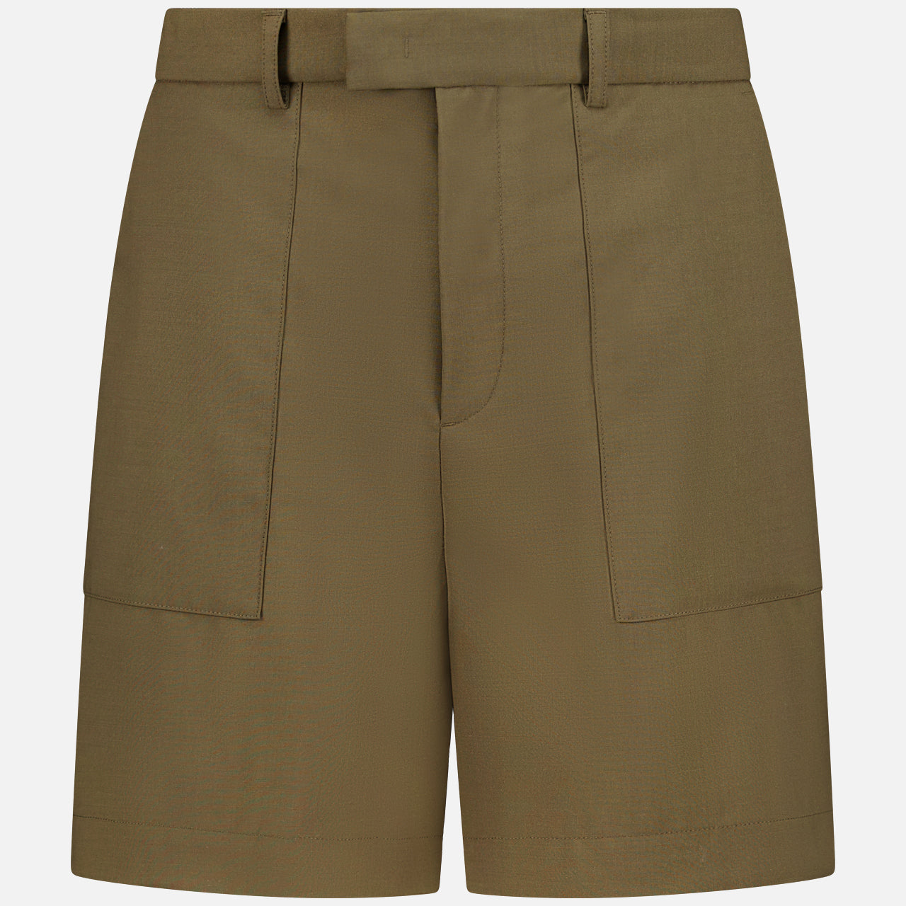 Stretch Flat Front Shorts (14719468142955)