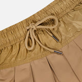 Pleated Drawstring Waist Skirt (14696063500651)