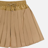 Pleated Drawstring Waist Skirt (14696063500651)