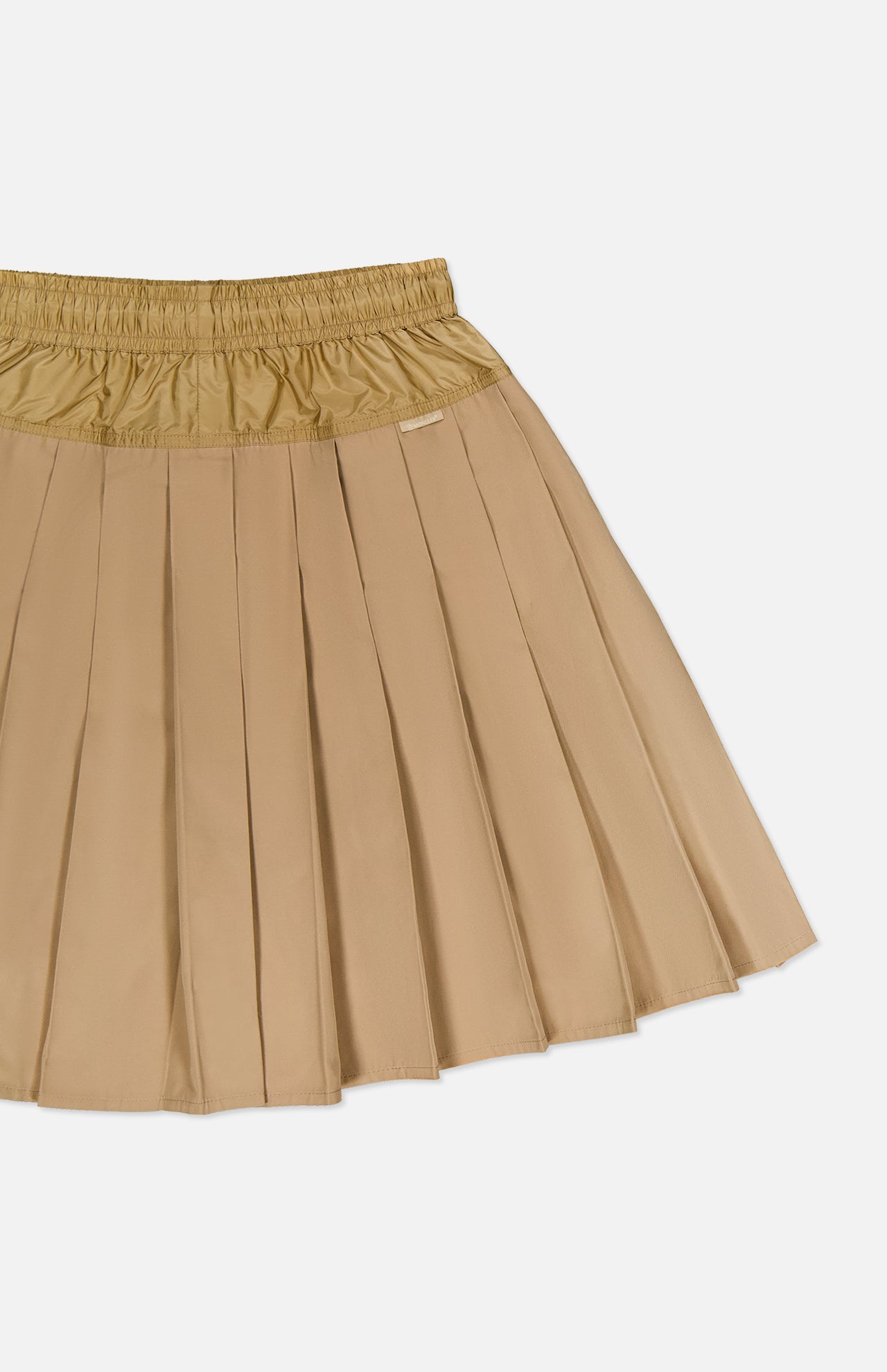 Pleated Drawstring Waist Skirt (14696063500651)