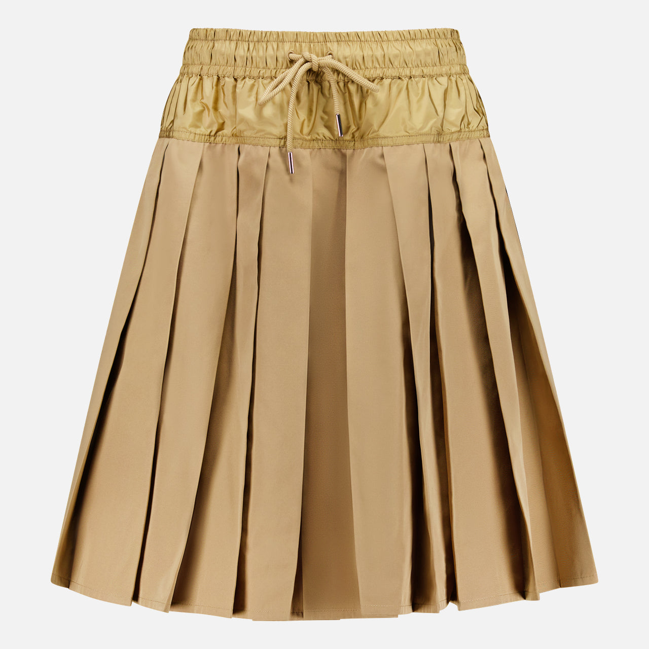 Pleated Drawstring Waist Skirt (14696063500651)